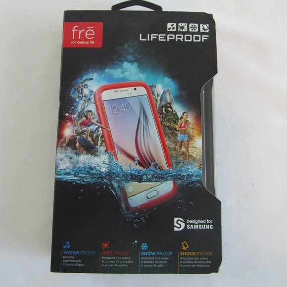 FRE Life Proof Phone Case for Samsung Galaxy S6 - Pink Style 77-51635 - Picture 2 of 6